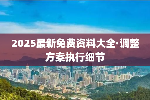 2025年全年資料免費大全,調(diào)整計劃執(zhí)行細(xì)節(jié)_13