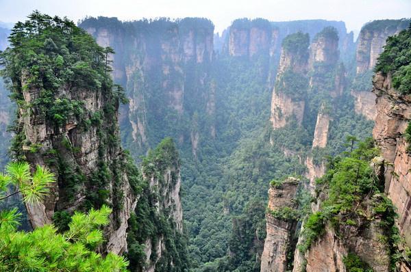 張家界旅游天門山張家界天門山，探索神秘仙境之旅