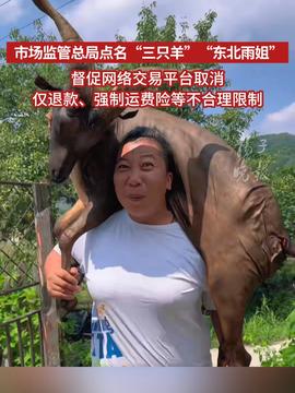 三只羊東北雨姐再被點(diǎn)名東北雨姐與三只羊的故事再次引發(fā)熱議