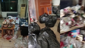 小伙退房 滿屋垃圾小伙退房留下滿屋垃圾，背后的故事與反思