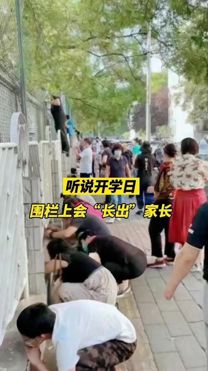 開學首日家長又開始“暗中觀察”了開學首日家長又開始了暗中觀察，關注孩子的成長與適應