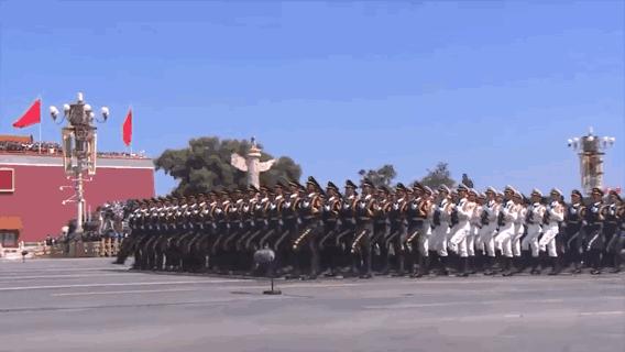 閱兵儀式上的老兵閱兵儀式上的老兵，榮耀與傳承