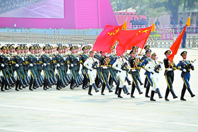 閱兵儀式首次亮相閱兵儀式首次亮相，歷史瞬間與永恒記憶