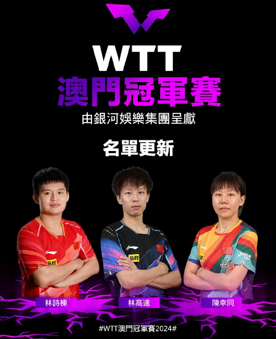 國乒選手出征WTT澳門冠軍賽國乒選手出征WTT澳門冠軍賽，期待與榮耀的重逢
