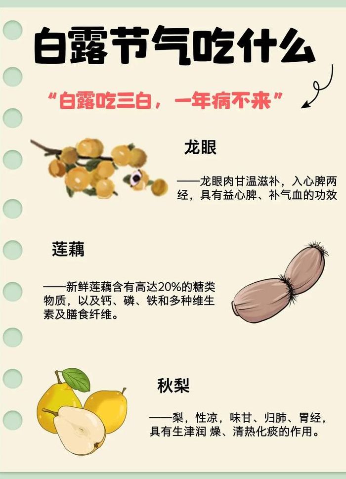 白露必吃的6種食物白露時(shí)節(jié)必吃的六種食物，讓你健康養(yǎng)生兩不誤！
