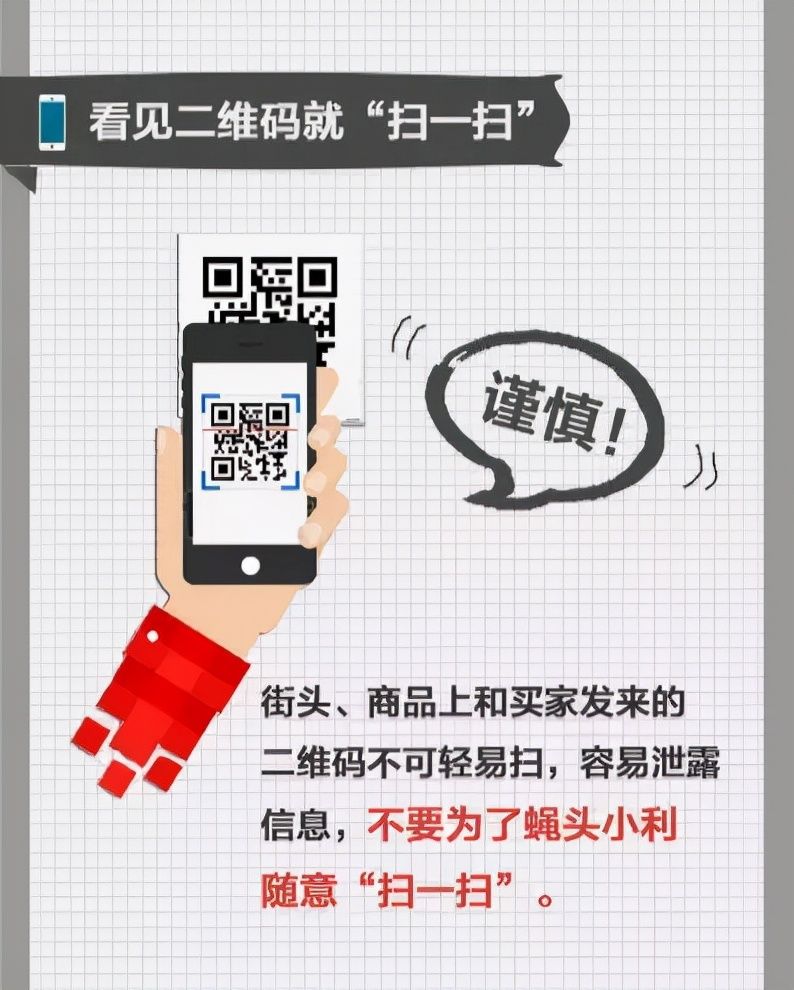 這3種二維碼不能掃這3種二維碼不能掃——安全警惕與防范指南