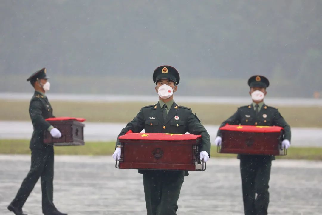 在韓烈士遺骸將回國在韓烈士遺骸將回國，銘記歷史，致敬英雄