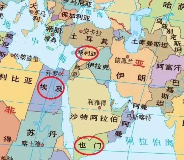 也門和以色列地理位置也門與以色列地理位置分析，兩國地理位置的重要性及其影響