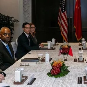 董軍同美國國防部長視頻通話董軍并沒有同美國國防部長視頻通話。