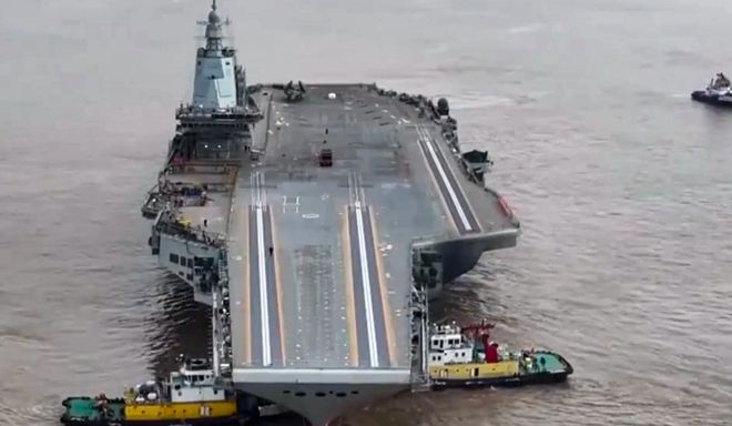 福建艦航母福建艦航母，中國(guó)海軍的新銳力量
