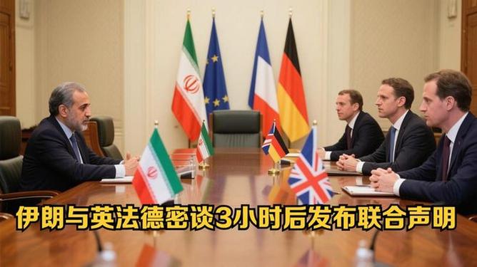 法德英發(fā)表聯(lián)合聲明法德英聯(lián)合聲明，三國合作邁入新紀元