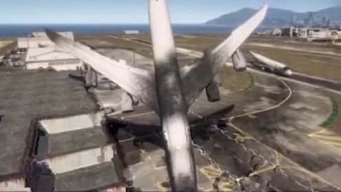 無人機撞上波音747視頻震驚！無人機與波音747大型客機相撞瞬間視頻曝光