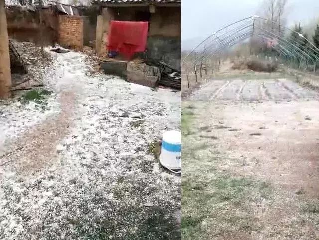 山西大同冰雹災(zāi)情山西大同遭遇冰雹襲擊，災(zāi)情嚴(yán)重