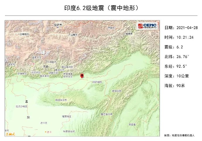 印度發(fā)生5.5級地震的原因揭秘印度發(fā)生5.5級地震的原因