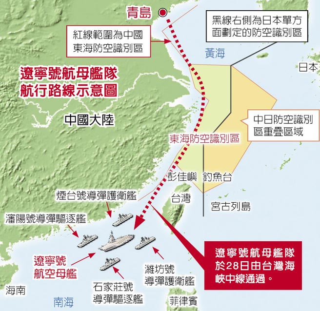 超級航母18年來首次通過臺灣海峽超級航母通過臺灣海峽，歷史性的時刻與背后的戰(zhàn)略考量