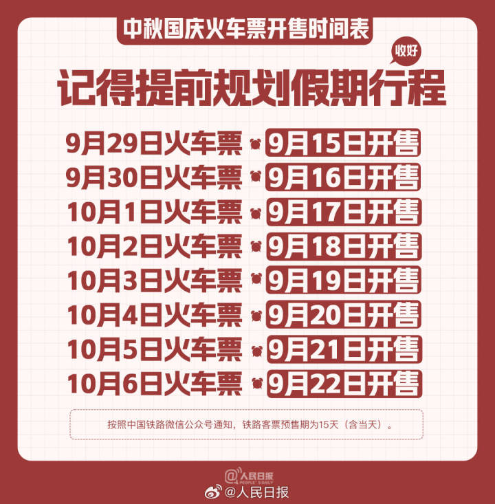 國慶火車票放票時間關(guān)于國慶火車票放票時間的全面解析