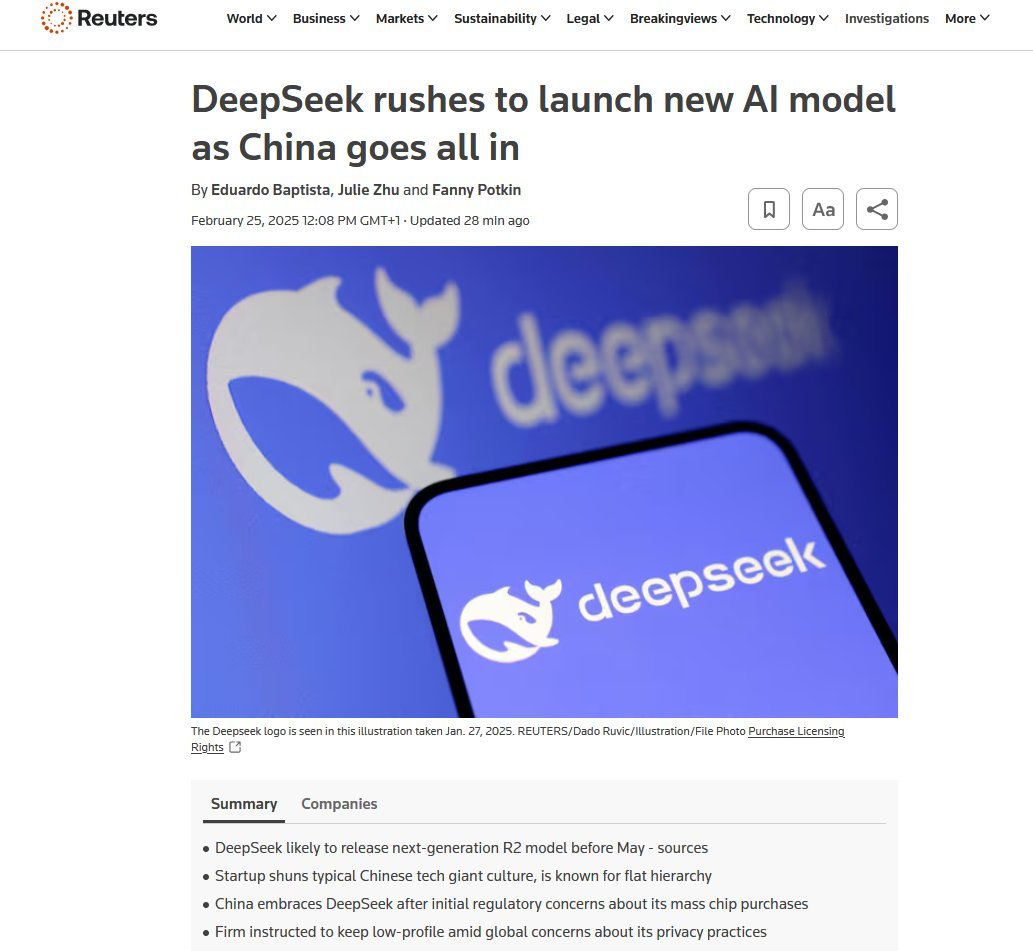 DeepSeek登《Nature》封面DeepSeek，揭秘深海奧秘，榮登Nature封面
