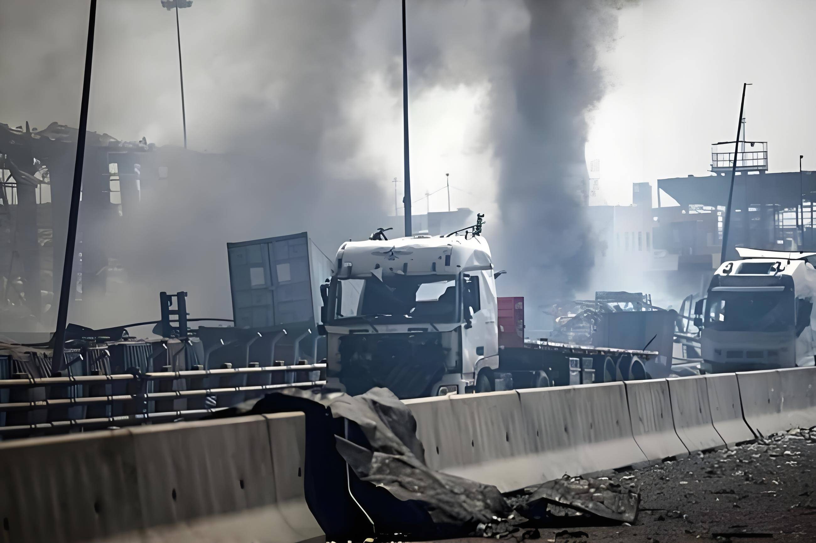 港口爆炸案揭秘港口爆炸案，事故背后的真相與反思