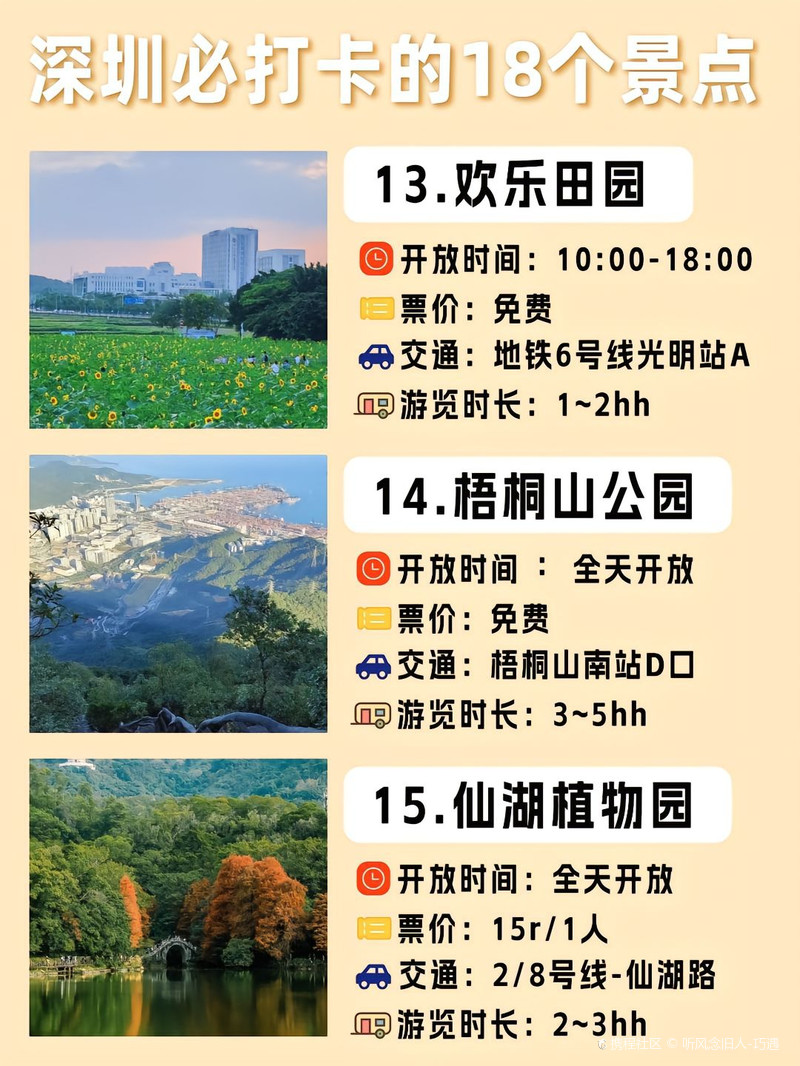 深圳新晉網(wǎng)紅打卡地深圳新晉網(wǎng)紅打卡地有很多值得一去的地方，以下是一些推薦